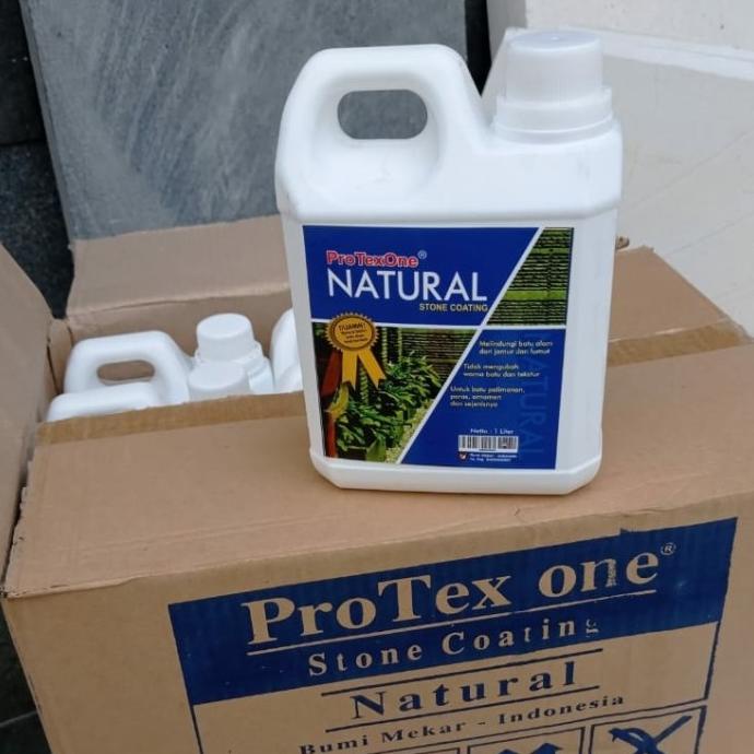 Coating Batu Alam Paras Jogja PROTEX ONE / pernish batu alam