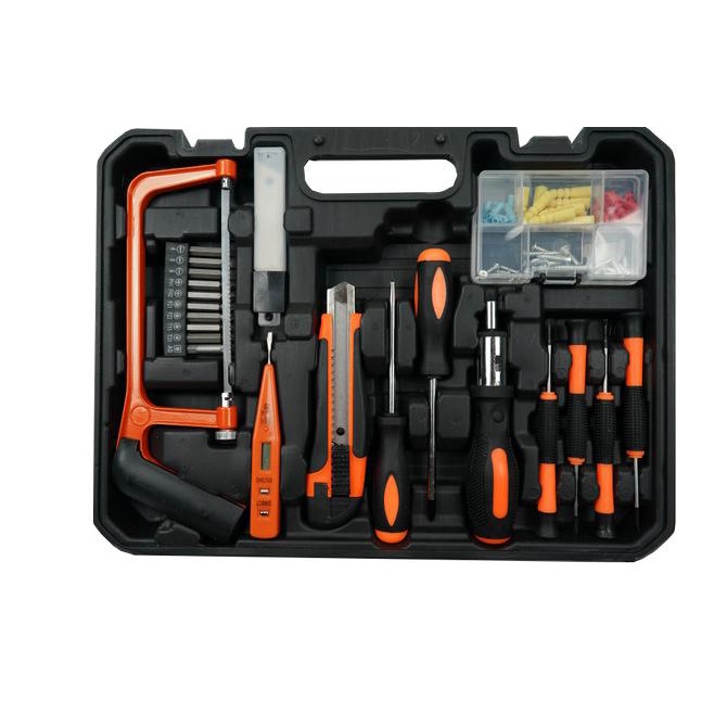 Hand Toolset Tools Toolbox Kit Set 102 Pcs Not Tekiro Stanley Krisbow
