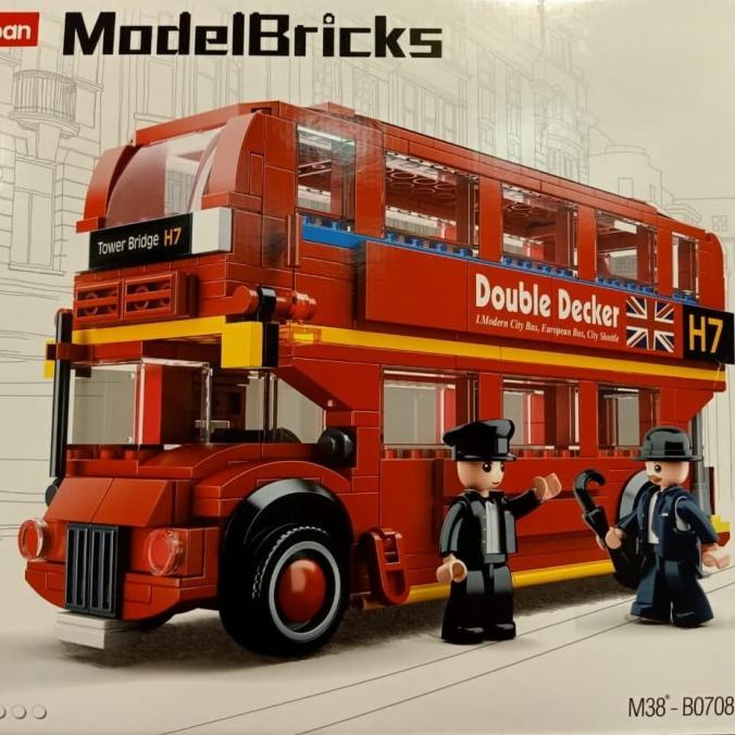 #####] Sluban-Model Bricks London Bus