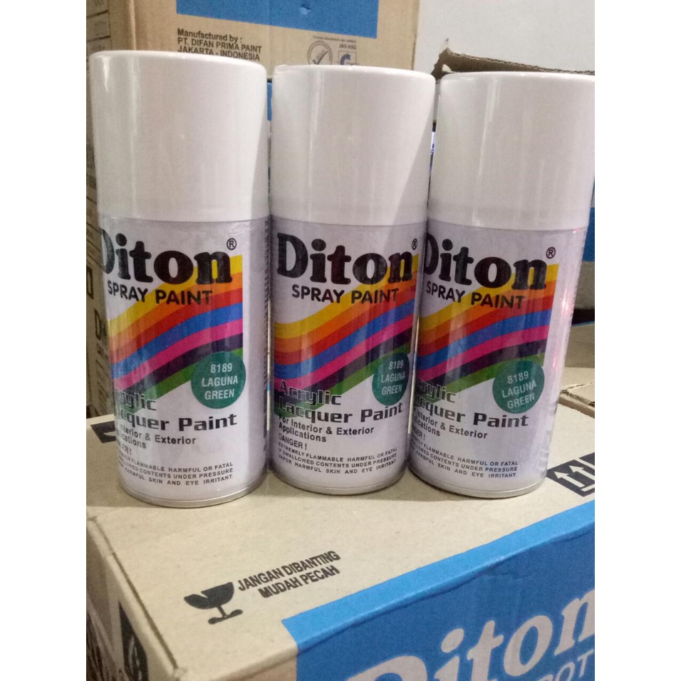 cat semprot pilok pilox diton laguna green 8189 300cc hijau metalik