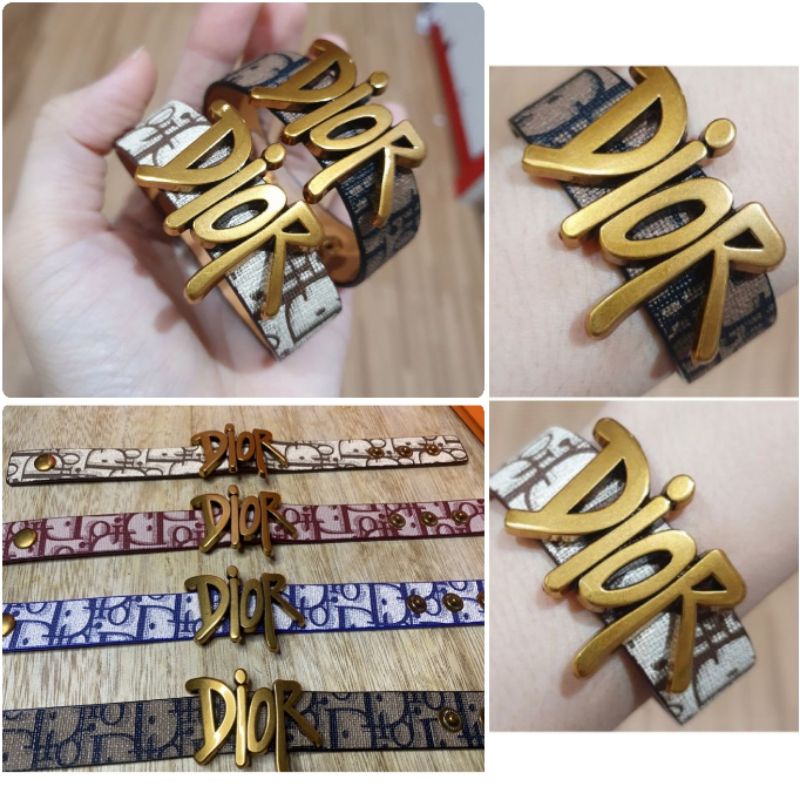 Gelang Kulit Premium Quality Anti karat Gelang tangan Kulit branded band import Tidak karatan G124