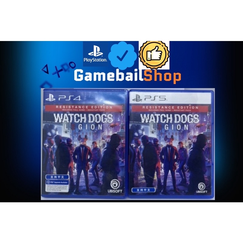 PS4 / PS5 Game - Watch Dogs Legion WatchDogs ( Reg 3 Asia / English )