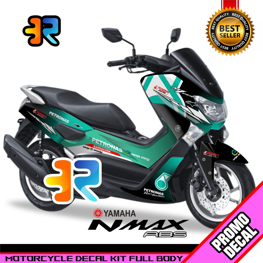 Decal Motor Nmax Old Desain Petronas Sticker Decal Full Body