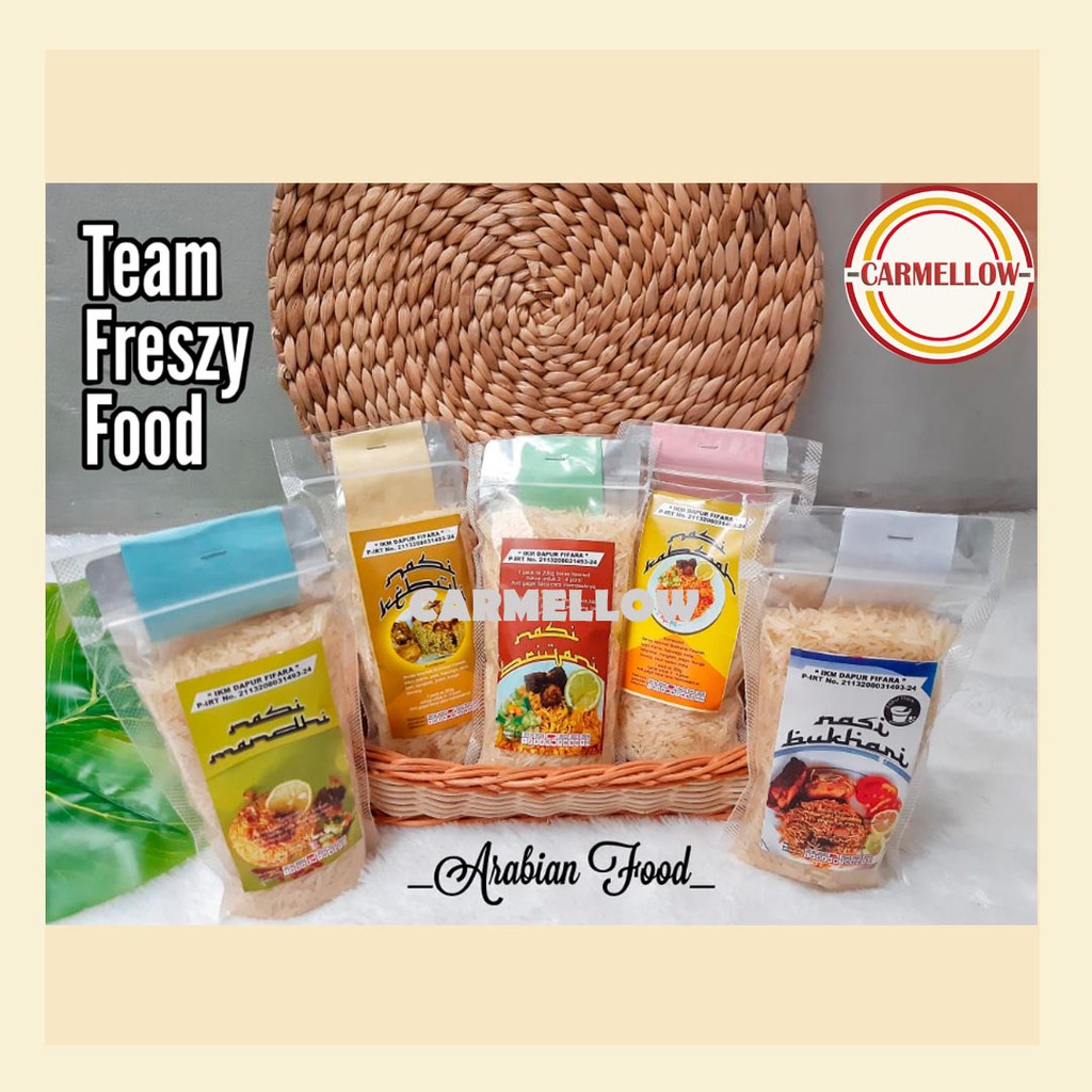 

Beras Basmati Instan Arabian Food Instan Briyani, Kebuli, Khabsah, Mandhi