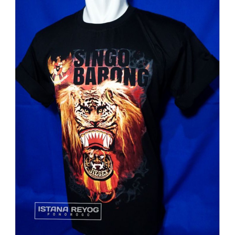 KAOS BUDAYA BARONG ORIGINAL PONOROGO JIEGEX BR004