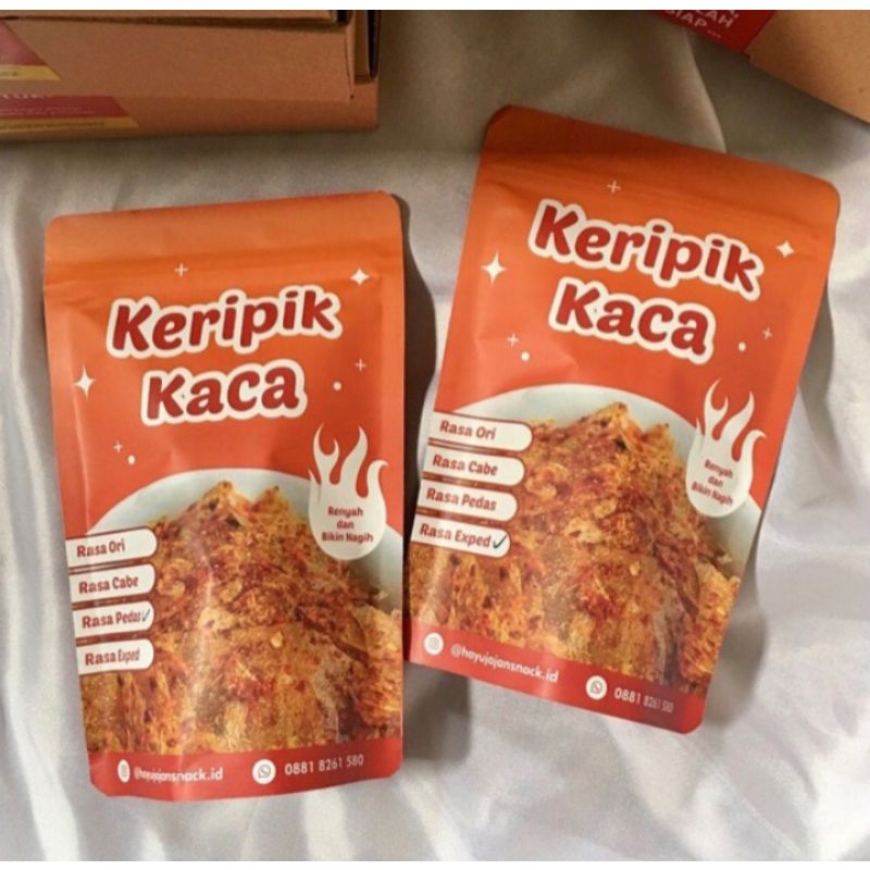 

baruuuu!!!!! keripik kaca pikca