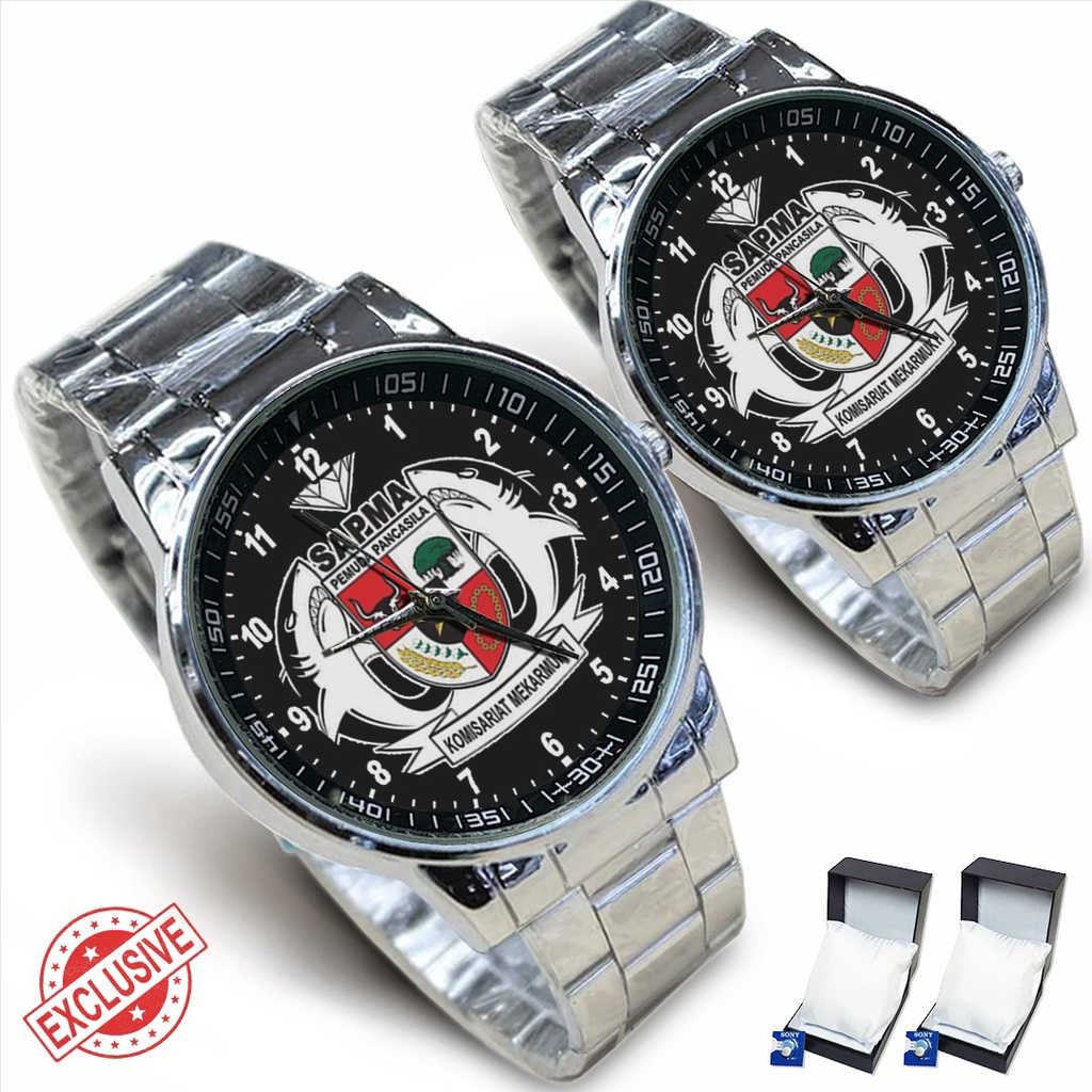 Jam Tangan Rantai Couple SAPMA PEMUDA PANCASILA (Awesome)