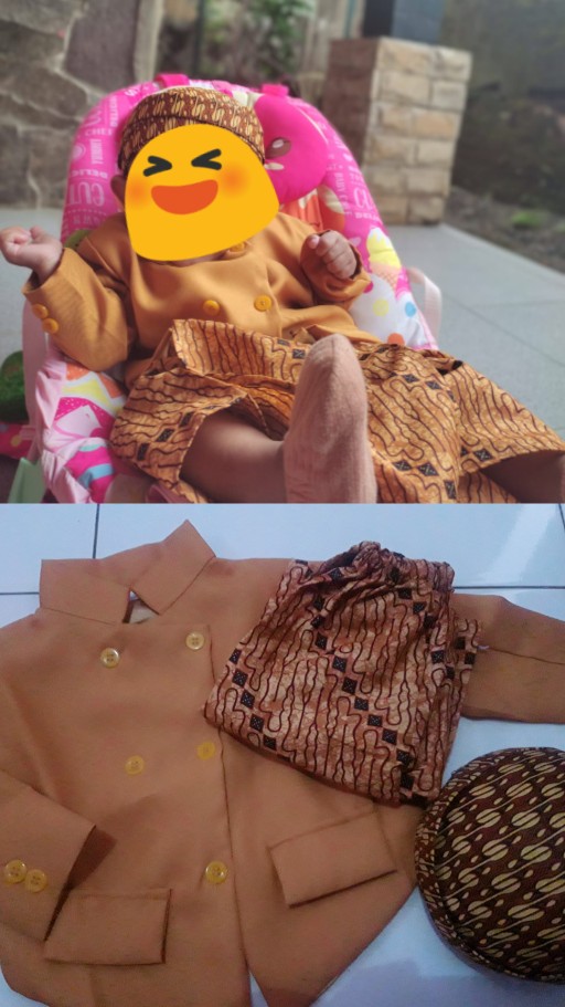 Blangkon Anak Dan Balita || Blangkon Batik Solo Anak