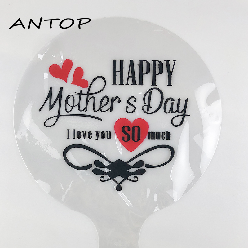 1pc Balon Bobo Bahan Karet Transparan Ukuran 20 Inci Untuk Dekorasi Pesta Ulang Tahun Hari Ibu ANTOP