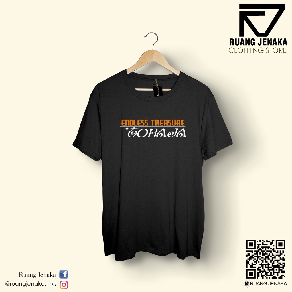 KAOS TORAJA ENDLESS TREASURE TULISAN TORAJA