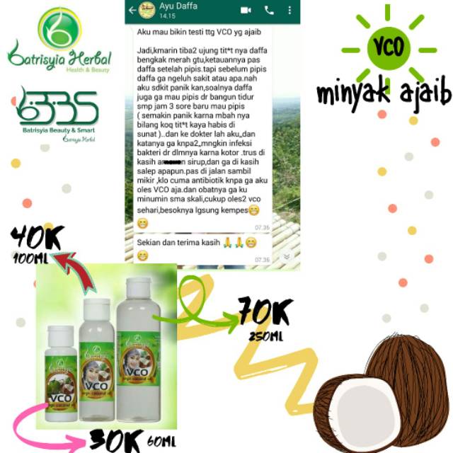 

VCO by batrysia herbal