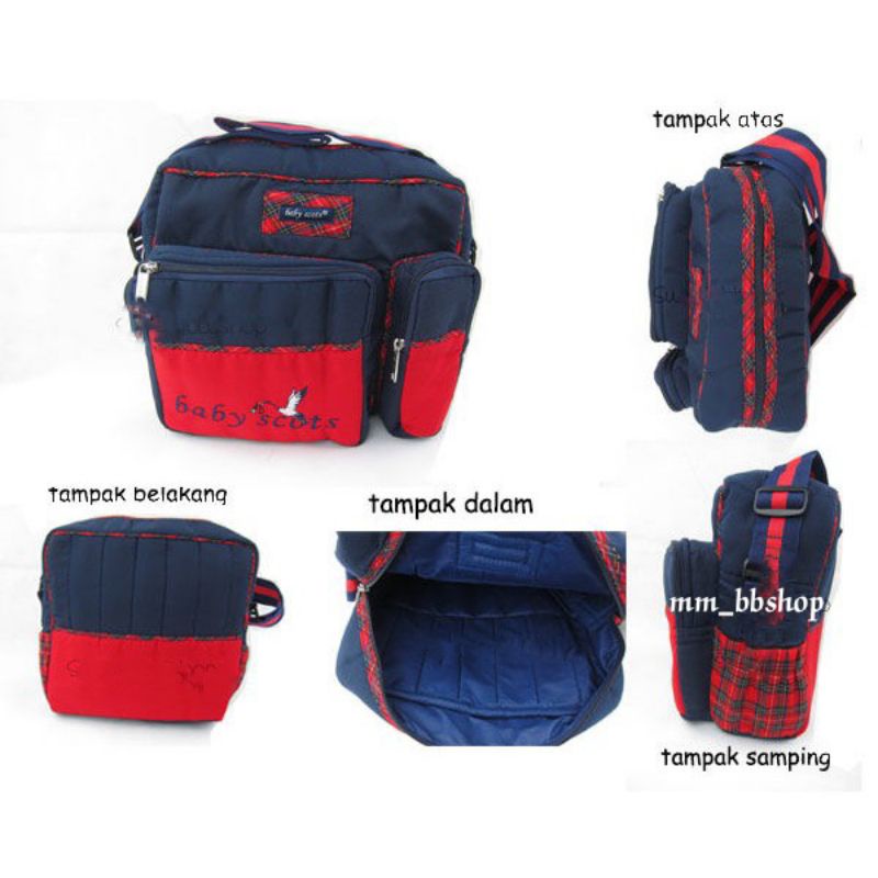 Tas bayi medium baby scots / Tas bayi / Tas bayi murah / Tas bayi dan anak