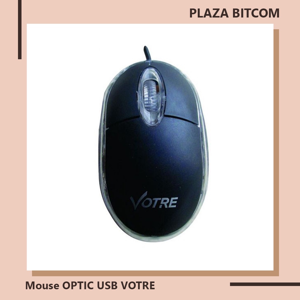 Mouse OPTIC USB VOTRE | BITCOM PLAZA