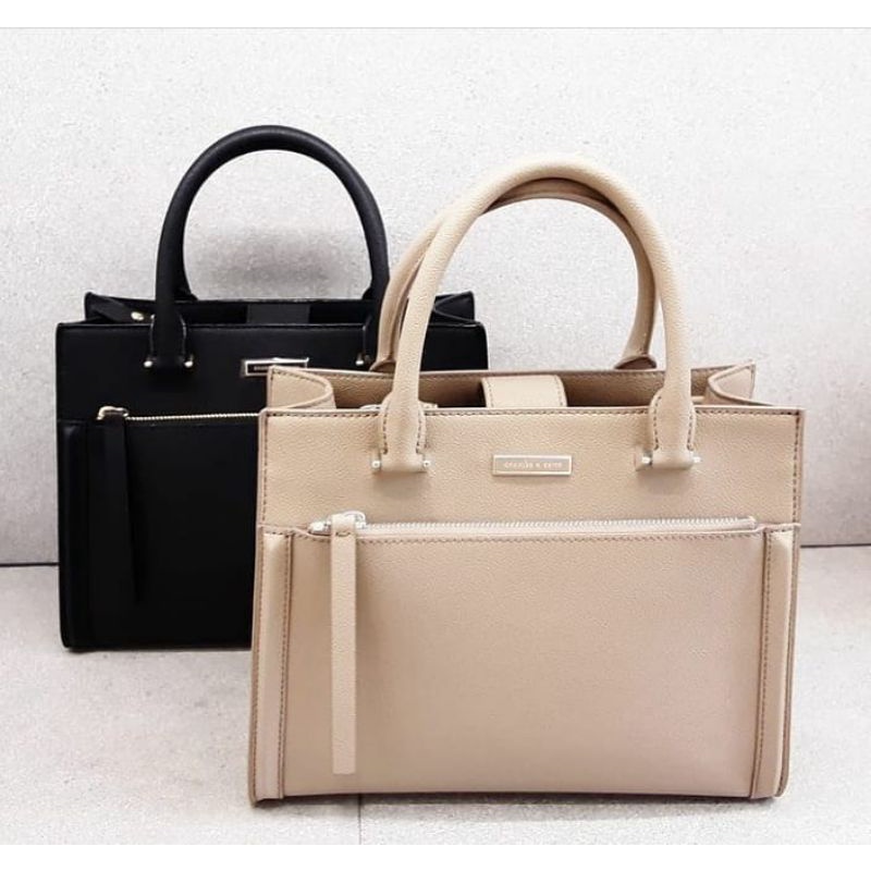 7.7 SALE | CK Double Handle Front Zip Tote