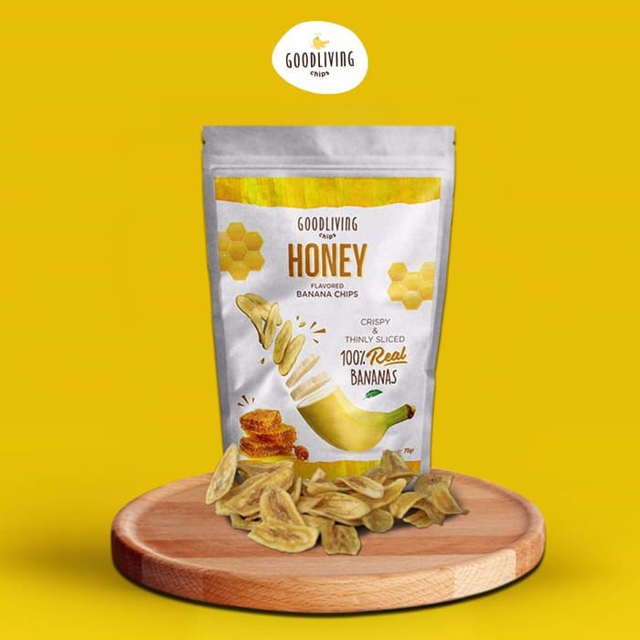 

Keripik Pisang Good Living Banana Chips Honey 55 gr ~ kp994