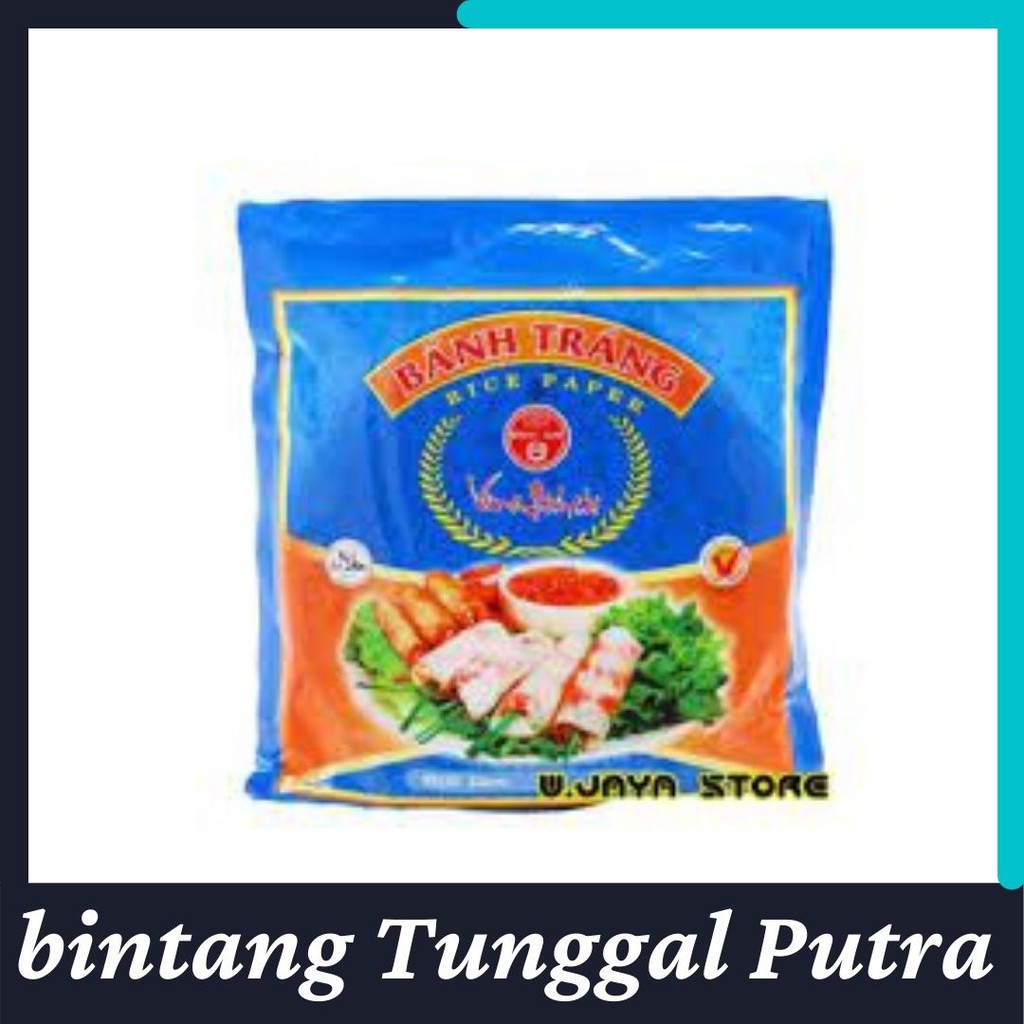

Banh Trang Vietnam Rice Paper 400 gr 16cm / 22cm - Kulit Lumpia Vietnam - Spring Roll - Salad Wrap