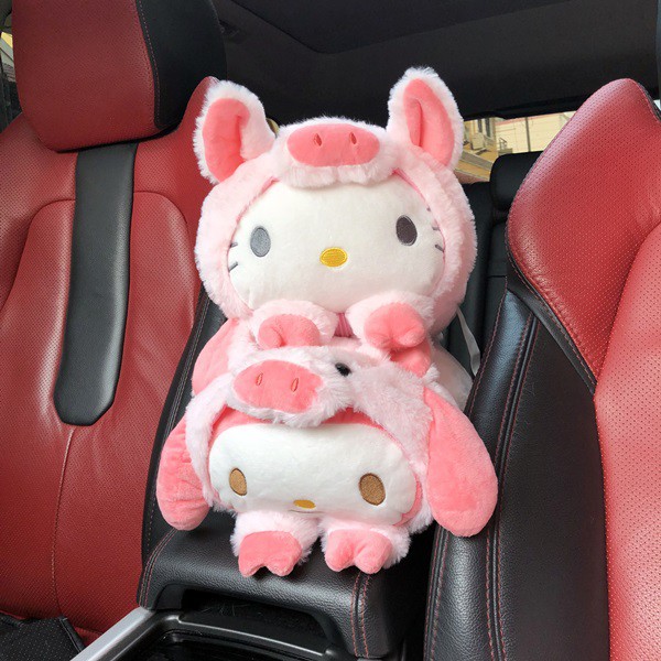 Sarung Tisu Kotak Tissue Kartun HK HELLO KITTY MELODY PIGGY Series