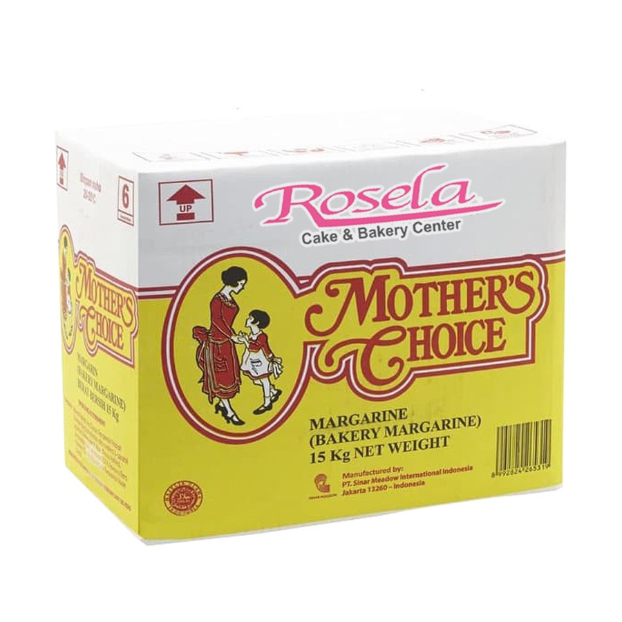 

Mother Choice Margarine Kemasan Dus 15 Kg / Mentega Mother Choice