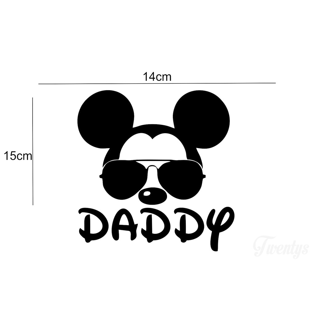 

STIKER DADDY CUTTING STICKER VINYL DECAL