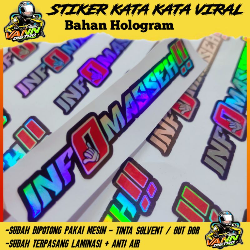 stiker info maseh (baru)