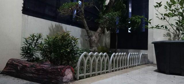 Pagar Plastik Shabby Mini Oval Isi 5