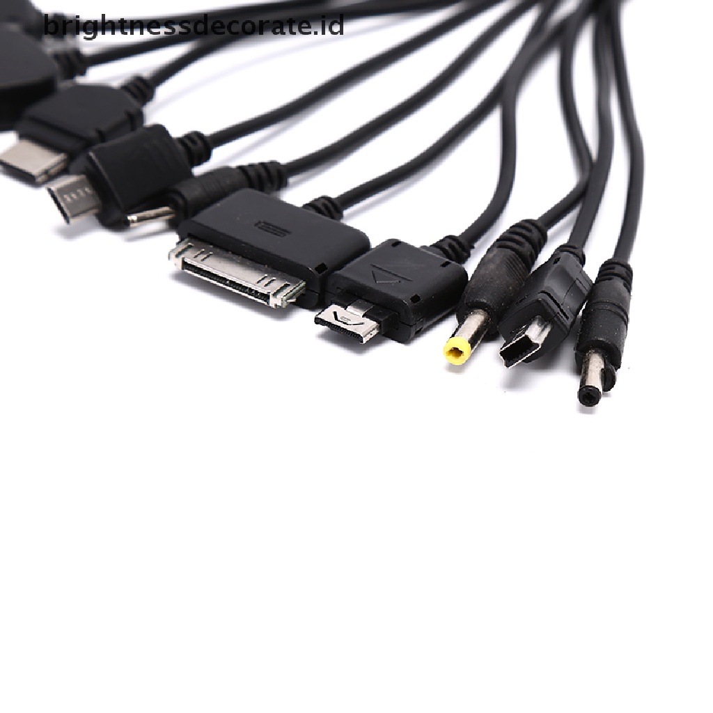 Kabel Charger Usb Universal 10 In 1 Multifungsi Untuk Handphone