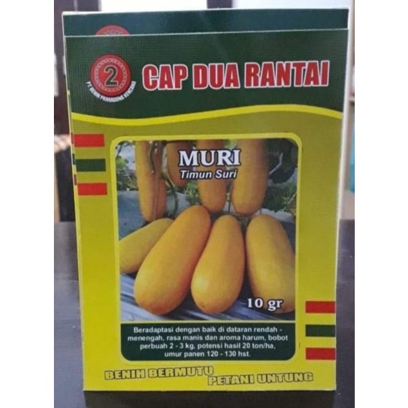 Timun Suri MURI Unggul Kemasan 10gr Original Pabrik Cap Dua Rantai