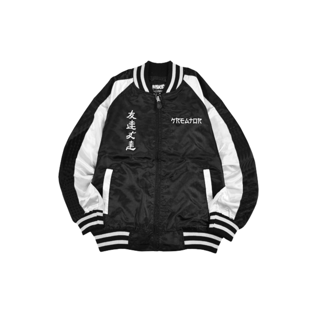 Varsity Jaket Baseball Bomber Sukajan Gorila Kreator Apparel Premium