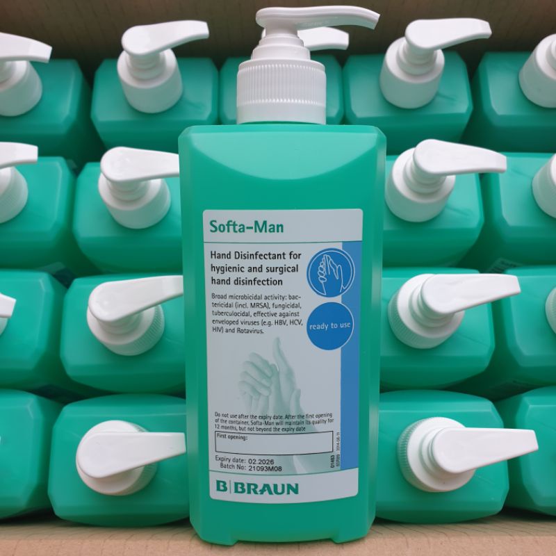 Antiseptic Hand Sanitizer Antiseptik Cair Softaman Hand Sanitizer 500ml