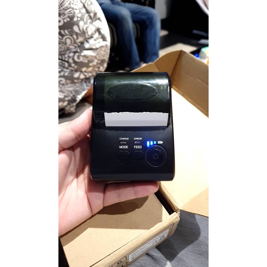 Printer kasir (Mini Printer Thermal Bluetooth 58mm EPPOS EP5805AI) bekas