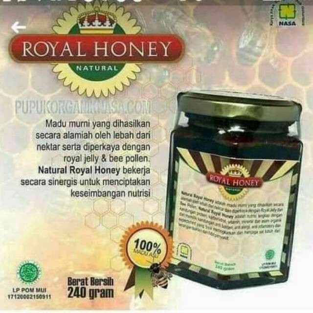 

Natural royal honey