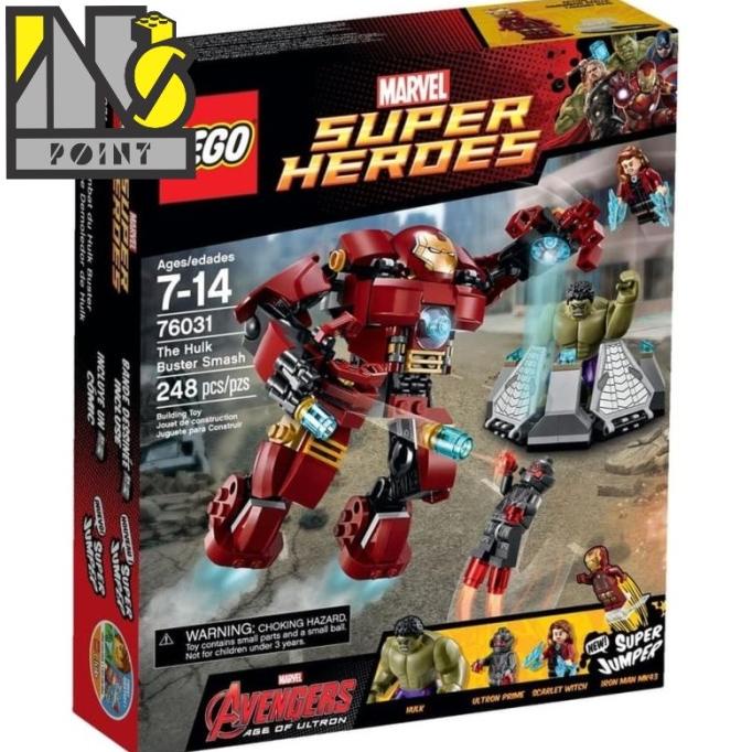 [Termurah] Lego 76031 - Super Heroes - The Hulk Buster Smash [Mainan Anak Dan Bayi]