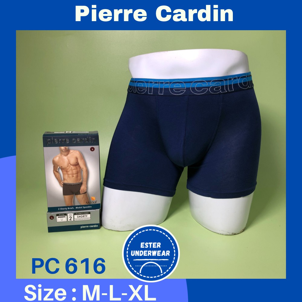 Celana Boxer Pria PIERRE CARDIN PC 616 ISI-2 PCS