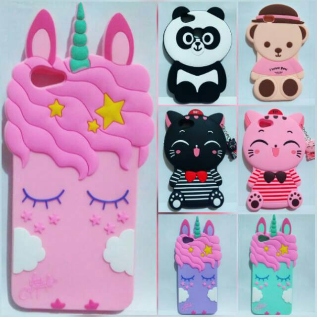 Vivo y71 case boneka lucu
