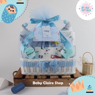 Jual Hampers bayi baju koko set, kado lahiran, aqiqah baby boy, parcel