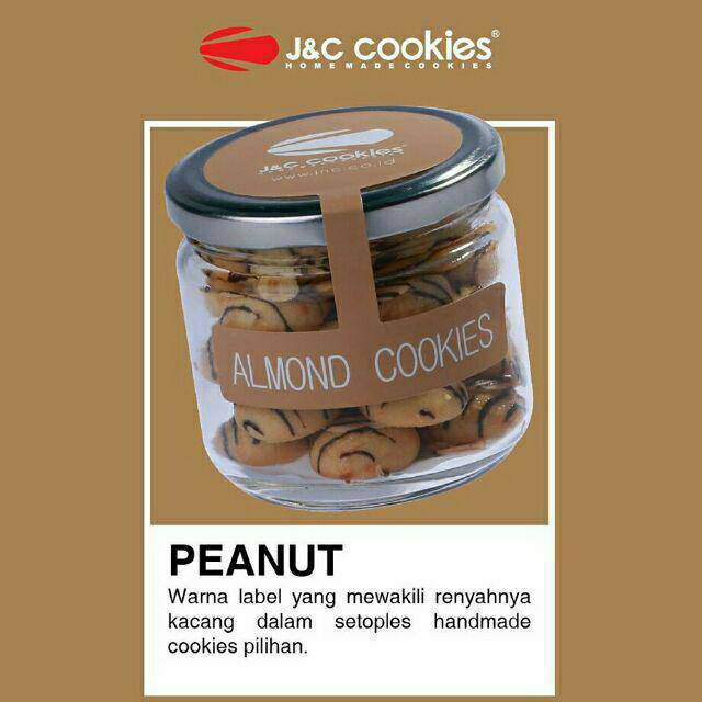 

J&C COOKIES / JNC COOKIES TOPLES JAR (TOPLES KACA) - SEKALI COBA PASTI SUKA !!!