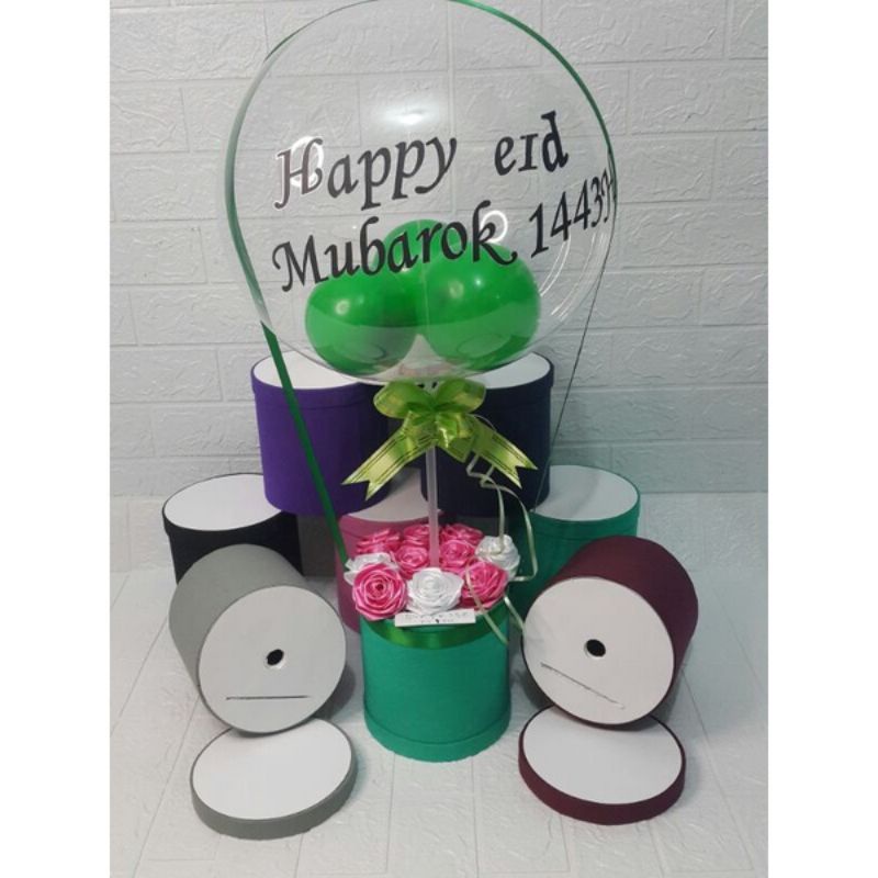 buket balon tarik uang box hampers