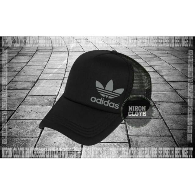 TOPI TRUCKER JARING ADIDAS ABU - NIROCLOTH