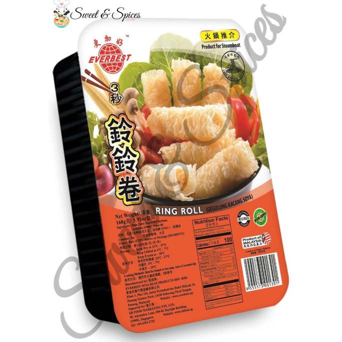 

vaargavaldian5678 Everbest Ring Roll Steamboat Haidilao Kembang Tahu Gulung Kacang Soya TERLARIS TERPERCAYA ORIGINAL