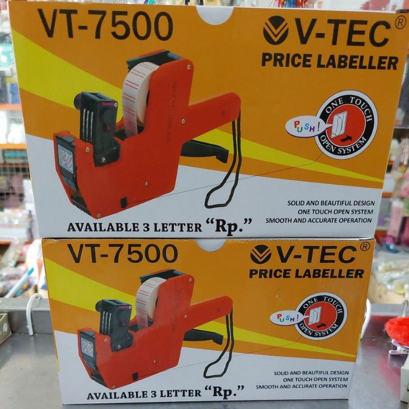 

Label harga 7500 8digit