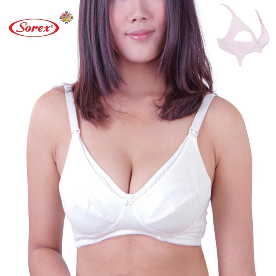 SOREX NURSING BRA TANPA KAWAT TANPA BUSA KAIT 2 / 8119