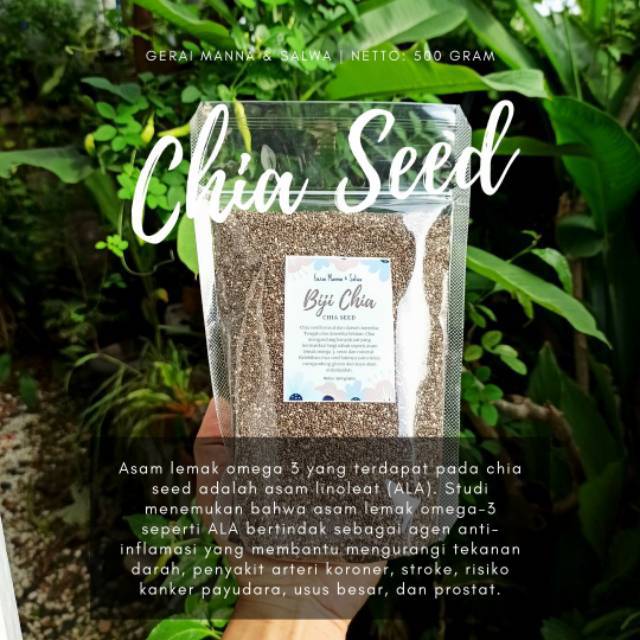 

Biji Chia Seed 500 gram