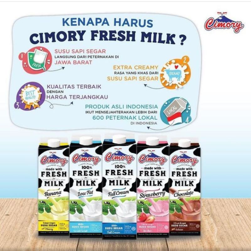 

cimory fresh milk 950ml