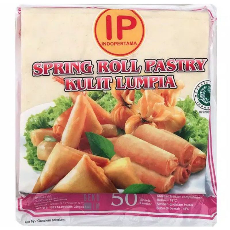 

Spring roll Pastry IP / Fina kulit Lumpia Kecil