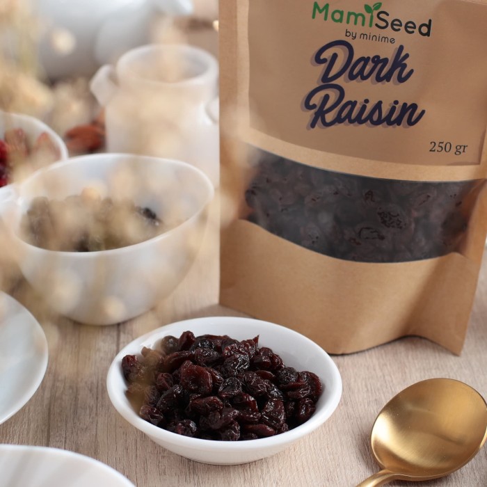 

*PENAWARAN TERBAIK MAMISEED Dark Raisin 250gr - Kismis Hitam (Get Now)