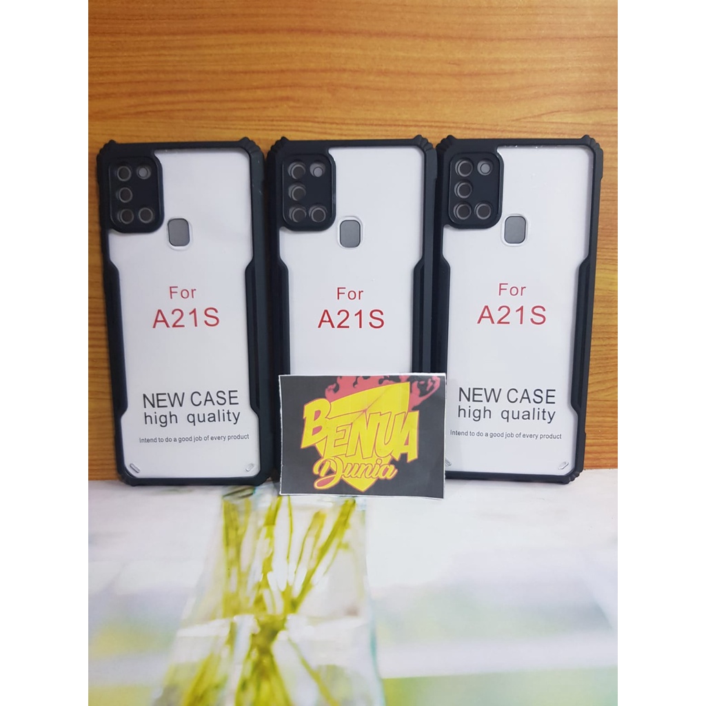 CASE SAMSUNG A21S - CASE SHOCKPROOF PLUS PELINDUNG KAMERA SAMSUNG A21S - BD