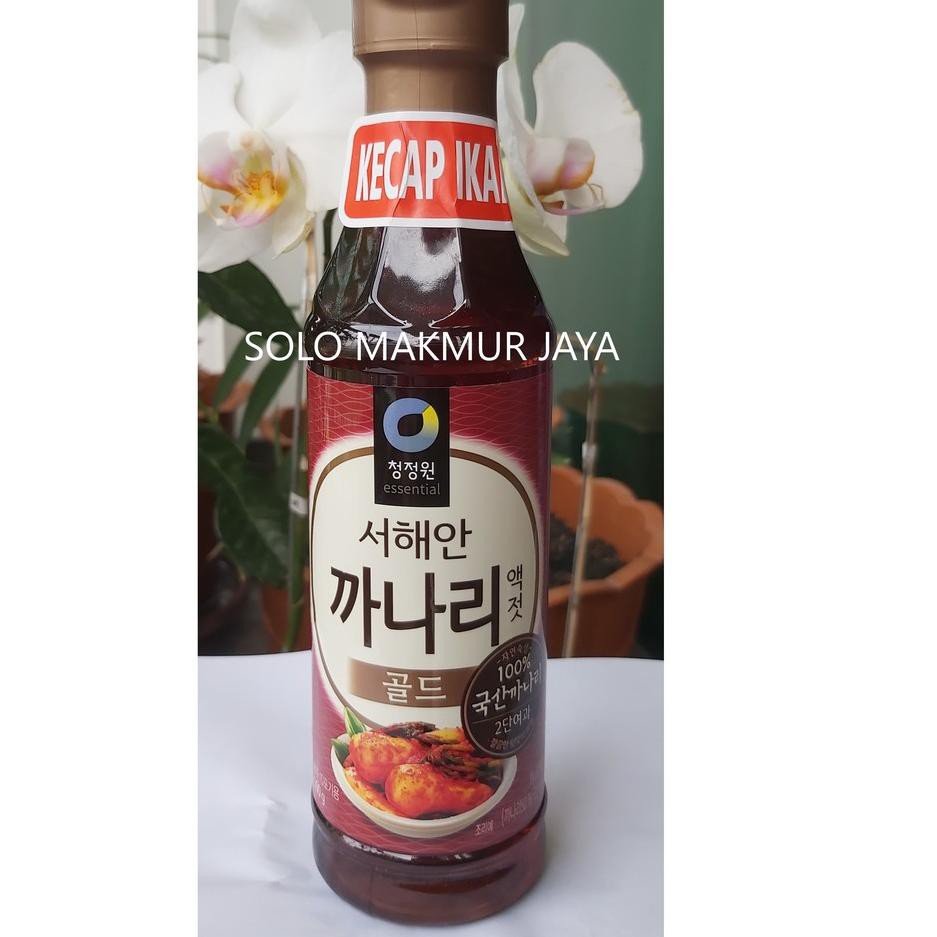 

PASTI READY!!!! Daesang Chung Jung One Canary Fish Sauce - Kecap Ikan Korea 500 g
