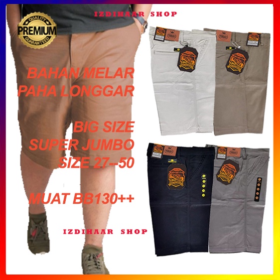 Celana Pendek Pria JUMBO CHINO BIG SIZE CINOS 39 - 50