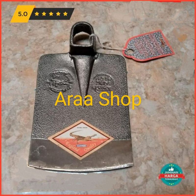 CARMEN Cangkul Cap Buaya Mas ORIGINAL/Pacul Crocodile England Quality Baja Lapis Teflon Anti Lengket