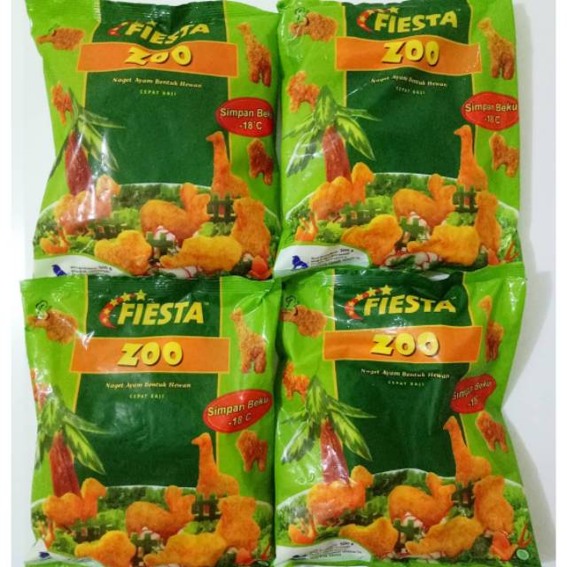 

Fiesta chicken nugget ZOO 500gr